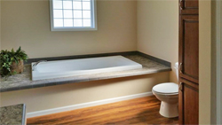 Photo of a drop-in bath tub