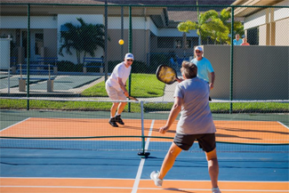 Tennis game