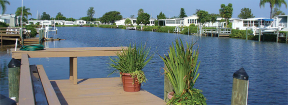 Water front homes
