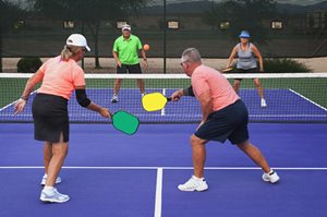 Pickleball game