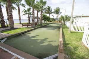 Bocce ball court