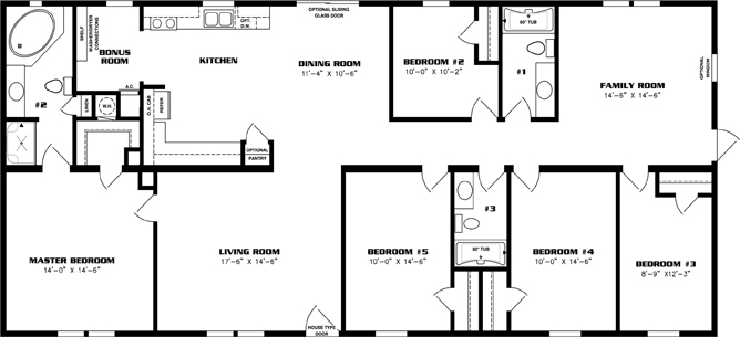 The Full House floor plan